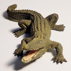 Retired Toymany 3" Crocodile Realistic Detailed PVC Hard Plastic Figure Toy.The